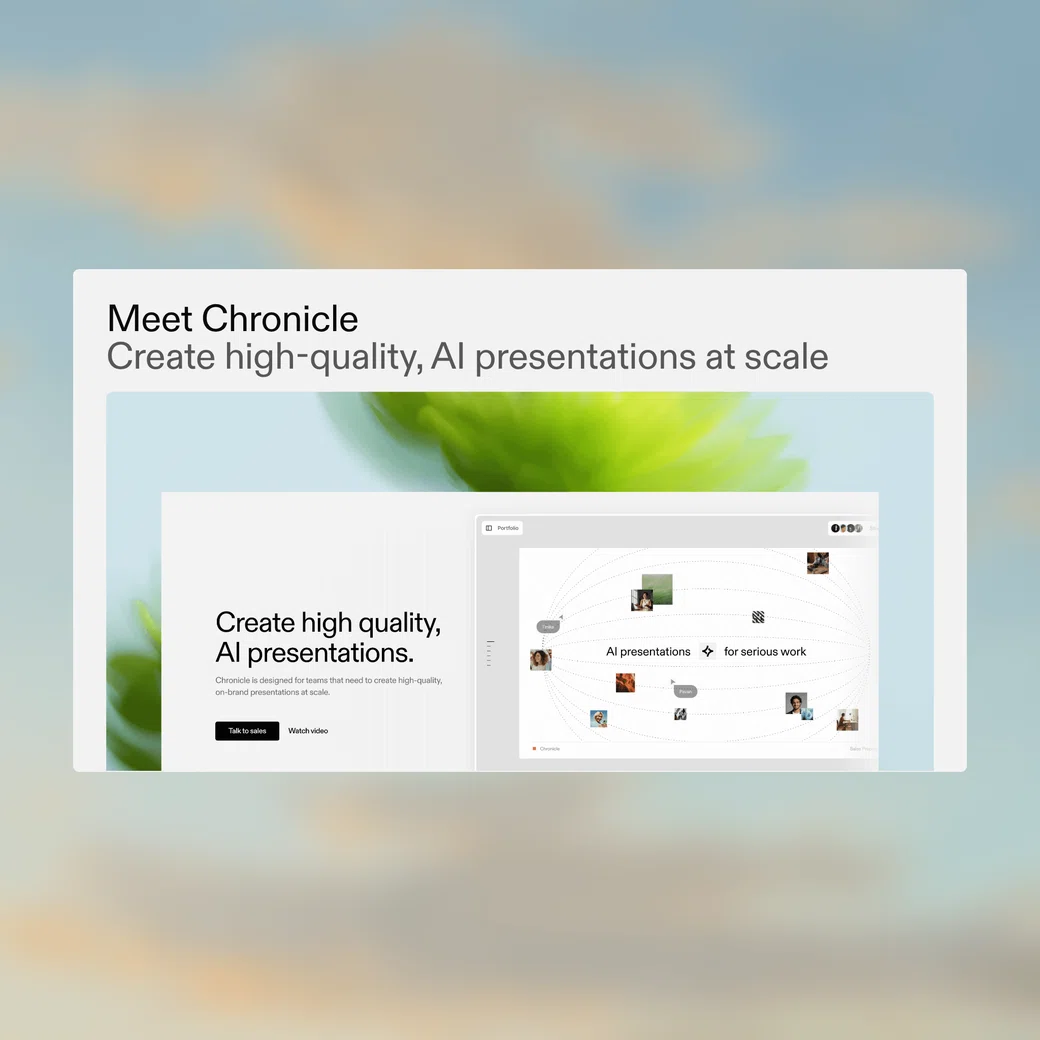 Chronicle capabilities