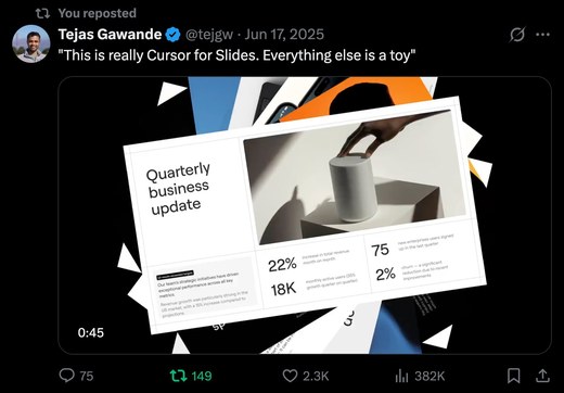 Chronicle viral launch tweet